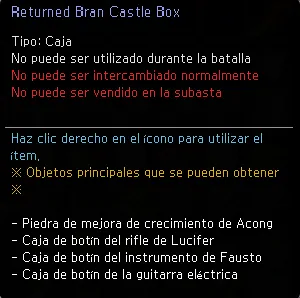 Caja de Bran Castle