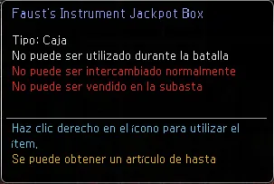 Caja 2 — descripción e ítems
